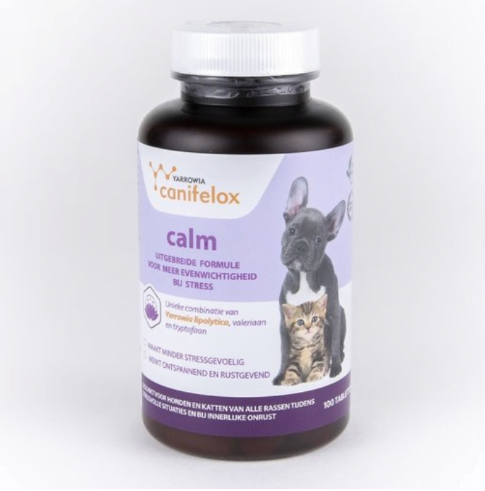 Vuurwerk pillen hond Canifelox Calm